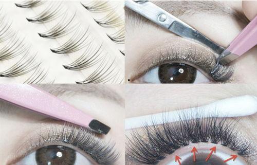 欧美短款睫毛图片,演绎精致眼眸魅力